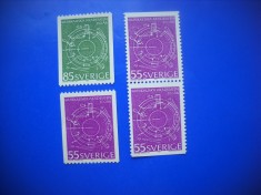 HOPCT TIMBRE SUEDIA MNH 1148 ACADEMIA DE MUZICA -VARIANTE-4 VAL 1971-NESTAMPILAT