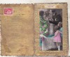 Bnk cp Franta - Felicitare interbelica - text in ebraica - handmade, Circulata, Printata