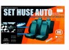 Husa auto compatibile Logan II 2013 - 2019 din 9 piese NEFRACTIONATE. Calitate Premium