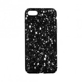 Husa Silicon Splash Samsung Galaxy A6 Plus (A605) Negru/Alb