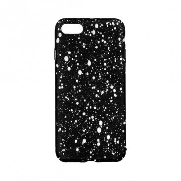 HUSA SILICON SPLASH SAMSUNG A605 GALAXY A6 PLUS NEGRU/ALB foto
