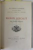 MANON LESCAUT par L &#039;ABBE PREVOST , 1867 , EXEMPLAR 182 DIN 342