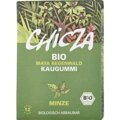 Guma de Mestecat cu Menta Bio 30gr Chicza foto