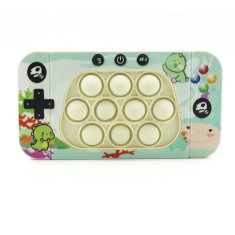 Jucarie interactiva tip consola pentru copii Cyrax, speed push whack-a-mole, joc de viteza pop it, material ABS/silicon, cu nivele, sunete si lumini,