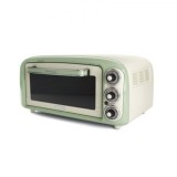 Cuptor electric Ariete, Vintage 979, 18 l, 1380 W, Rustic, Crem / Verde