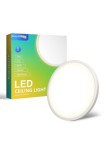 Plafonieră LED &Oslash;30cm Grosime 2,5cm Lampă de tavan cu LED