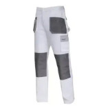 Pantaloni Lahti Pro Lucru Mediu-grosi Bumbac Culoare Alb Marime 2l