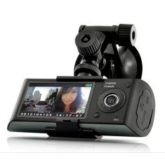 Resigilat! Camera Auto Dubla Cu GPS iUni Dash X3000 Plus, display 2.7 inch foto