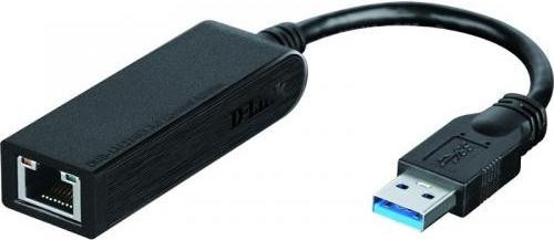 ADAPTOR RETEA D-LINK , extern, USB 3.0, port RJ-45, 1000 Mbps, &quot;DUB-1312&quot; (timbru verde 0.18 lei)