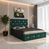 Pat Tapitat Bia Verde Catifea Premium Transport rapid