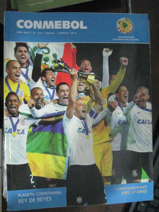 Revista fotbal-CONMEBOL (Confederatia Sudamericana de fotbal) - 2013