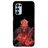 Husa compatibila cu Oppo A12 4G model Darth Maul, Silicon, TPU, Viceversa, Transparent, Carcasa