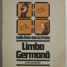 LIMBA GERMANA CURS PRACTIC 1 de JEAN LIVESCU , EMILIA SAVIN , BASILIUS ABAGER , BUCURESTI , 1985