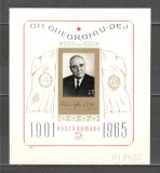 Romania.1966 1 an moarte Ghe.Gheorghiu-Dej-Bl. TR.212, Nestampilat