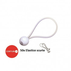 Set 50 intinzatoare elastice scurte