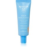 Apivita Aqua Beelicious Tinted Fluid SPF30 Fluid nuantator cu textura usoara pentru o piele mai luminoasa SPF 30 40 ml