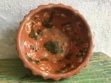 Arta si Traditie - Farfurie / Blid / Strachina / Castron de Tarnavita dceramica mijlocul sec XX / Arad !