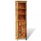 Biblioteca din lemn masiv reciclat, vintage