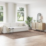 Covor shaggy vidaXL cu fund din latex Maro 200x290 cm