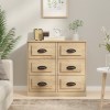 VidaXL Servantă, stejar sonoma, 70x35,5x67,5 cm, lemn prelucrat