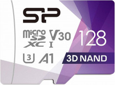 Card Silicon Power Superior Pro Micro SDXC 128GB UHS-I U3 V30 + Adaptor foto