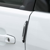 Protecții Portieră Auto, Model Universal, Silicon, Negru, Set 2 Bucăți, Lungime 11cm, Oem
