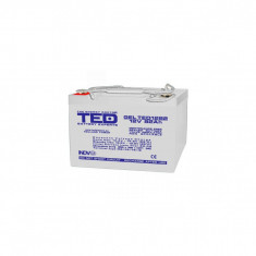 Acumulator AGM VRLA 12V 82A GEL Deep Cycle 259mm x 168mm x h 211mm M6 TED Battery Expert Holland TED003478 (1)