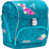 Ghiozdan neechipat Comfy, dimensiune 33 x 27 x 18 cm, motiv Tropical Hummingbird, Belmil