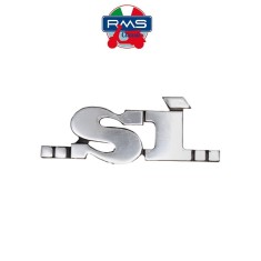 Emblema laterala scris &quot;Si&quot; moped Piaggio Si - Si FL2 - Si Mix 2T AC 50cc