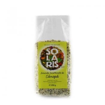 Seminte Decorticate de Canepa Solaris 250gr foto