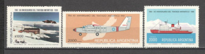 Argentina.1981 20 ani Tratatul ptr. Antarctica GA.275 foto