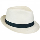 Palarie Bailey Guthrie Litestraw&reg; Fedora Natural (XL) - Cod 1655466676433