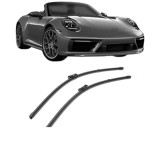 Cumpara ieftin Set stergatoare PORSCHE 911 Convertible (992) 2019-2024, parbriz, Valeo Silencio
