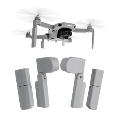 Set 4 Picioare de aterizare pentru drona DJI Mavic Mini 2, Kwmobile, Gri, ABS, 55044.22 foto