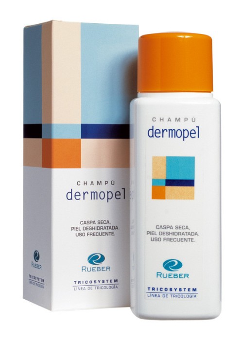Sampon matreata uscata, alopecie Dermopel Tricosystem Rueber 220 ml