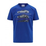 Alpine F1 tricou de bărbați Car Graphic blue F1 Team 2023 - M
