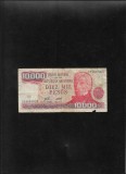 Argentina 10000 10 000 pesos 1976(83) seria13368000 uzata