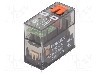 Releu miniaturale, 230V AC, 8A, serie HONGFA RELAY - HF115FP/A230-2Z4B