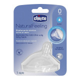 Cumpara ieftin Tetina inclinata din silicon Step Up, 0 luni, Chicco