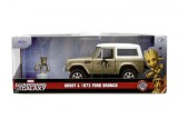 Jada Marvel Set Masinuta Metalica Ford Bronco Si Figurina Groot, Jadatoys