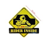 Sticker &amp;quot;Rider Inside&amp;quot; enduro