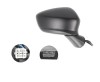 Oglinda exterioara Mazda 3 (Bm), 06.2013-, Dreapta, reglare electrica; grunduit; incalzita; geam convex; cromat; 7 pini; cu LED indicator; cu functie