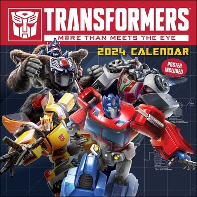 Transformers 2024 Wall Calendar with Poster foto