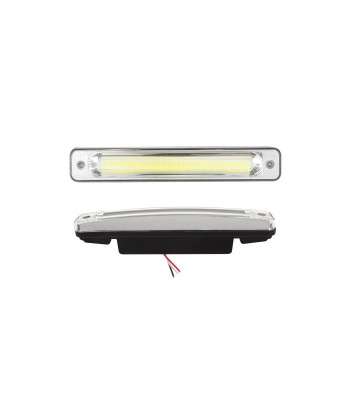 Lumini auto de zi 12V 2x 3W COB 600lm 6000K 190x30x45mm REBEL foto