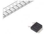 Tiristor 100V 4A DPAK SMD Rola/Banda