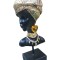 Statueta Decorativa, Africana, Auriu, 23 cm, LY240X