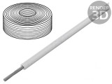 Cablu Silicon Alb 2,5mm2 500V