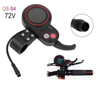 Display acceleratie QS-S4 72V mufa cu 6 pini trotineta electrica Zero 11X foto