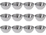 Set boluri, 12 piese, 1.8 l, Metal, Argintiu