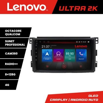 Navigatie Smart 2005-2010 M-Smart05 Octa Core Android Radio Bluetooth GPS WIFI/4G DSP 2K 8+128GB 360 Toslink CarStore Technology